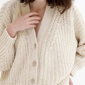 cardigan woman no18 natural